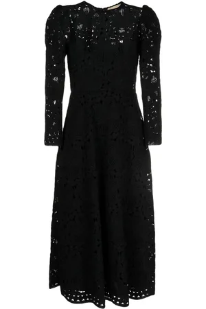 Elie saab Robe en dentelle à coupe mi-longue