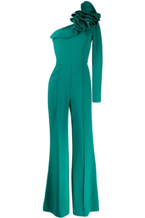 Elie saab Combinaison volantée à une épaule