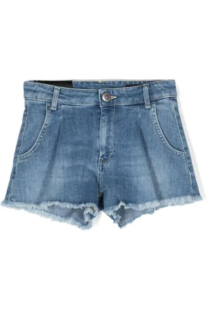 Dondup Short en jean à bords francs