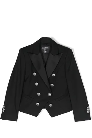 Balmain Blazer en laine à boutonnière croisée