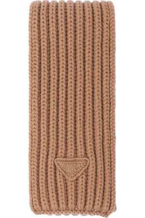 Prada Chaussettes en cachemire à détail de logo