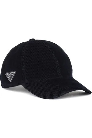 Prada Casquette en velours côtelé