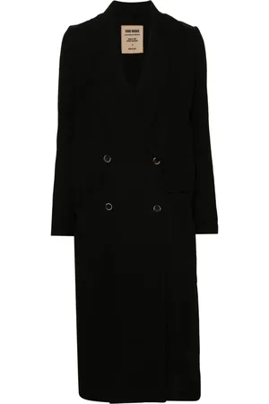 UMA WANG Manteau à boutonnière croisée