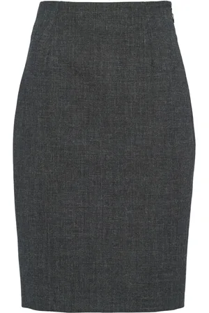 Prada Minijupe crayon en laine vierge