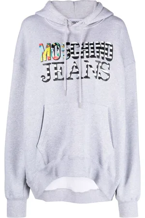Moschino Hoodie en coton à logo imprimé