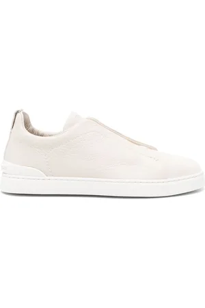Ermenegildo Zegna Baskets Triple Stitch en cuir