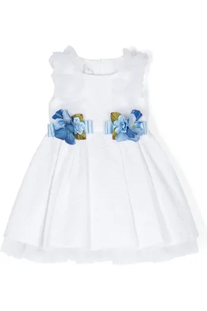 COLORICHIARI Robe à broderie anglaise