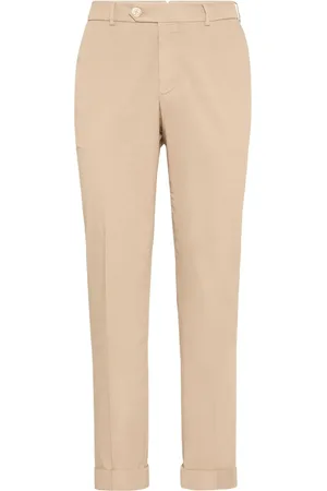 Brunello Cucinelli Pantalon chino en coton