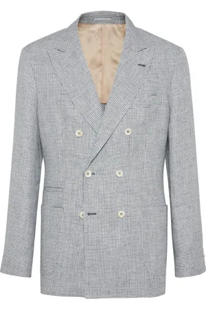 Brunello Cucinelli Blazer à boutonnière croisée