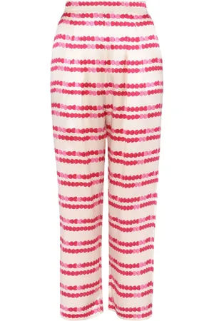 ERES Pantalon de pyjama Roméo à cœur imprimé