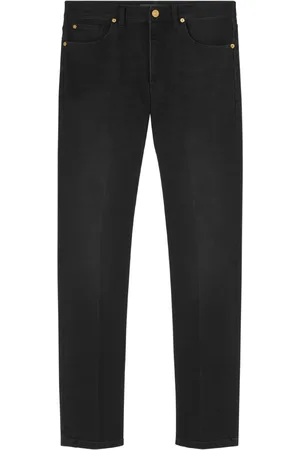 VERSACE Jean slim à logo brodé