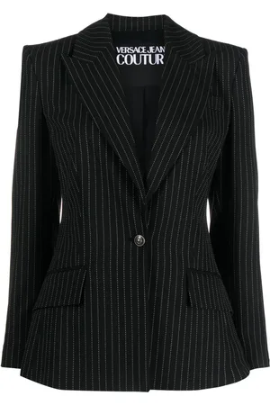 VERSACE Blazer à fines rayures