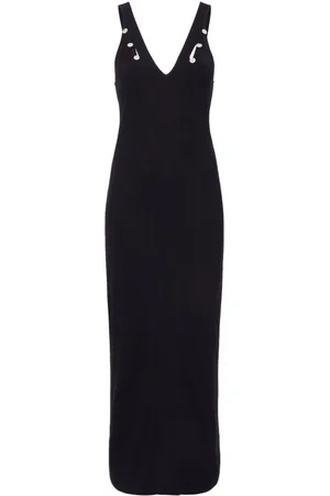 Proenza Schouler Robe longue Hayden en maille nervurée