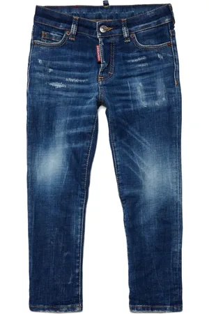 Dsquared2 Jean stretch droit à étiquette logo