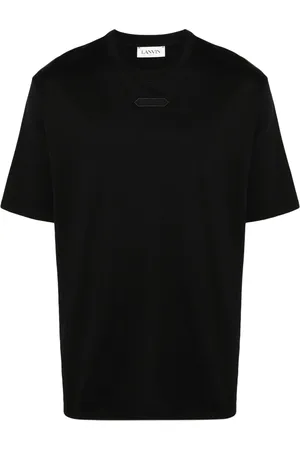 Lanvin T-shirt en coton à patch logo