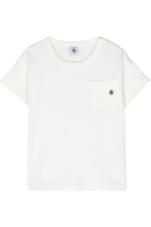 Petit Bateau T-shirt en coton à poche poitrine