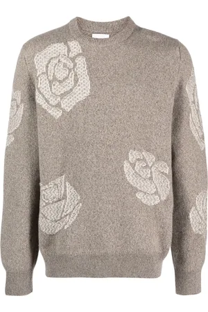 Barrie Pull en cachemire à fleurs