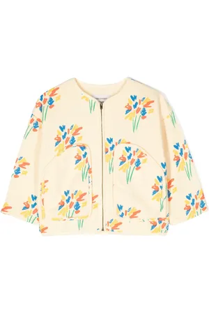 Bobo Choses Veste en coton à fleurs