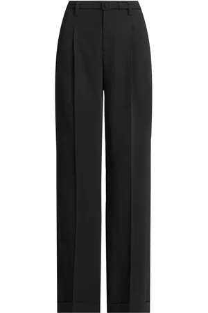 Ralph Lauren Pantalon de tailleur Modern à détails plissés