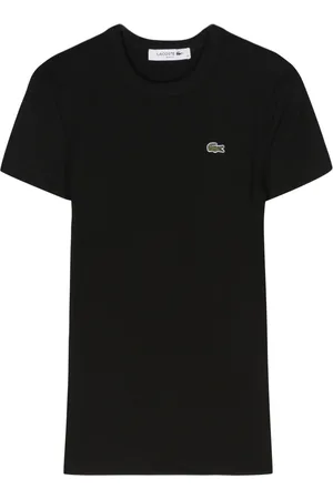 Lacoste T-shirt en coton à logo appliqué