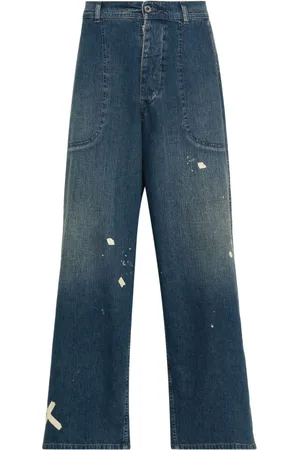 Maison Margiela Jean droit à taille basse