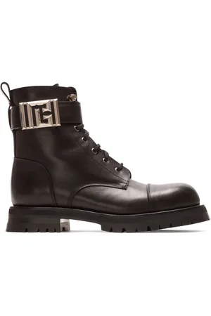 Balmain Bottines Charlie en cuir