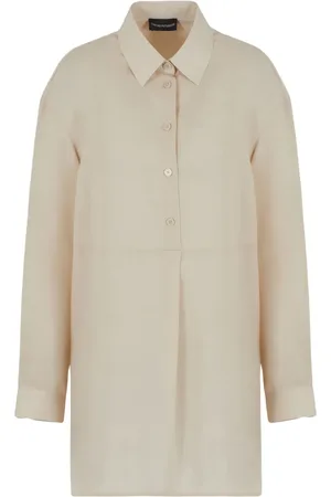 Emporio Armani Blouse à boutonnière sur le devant