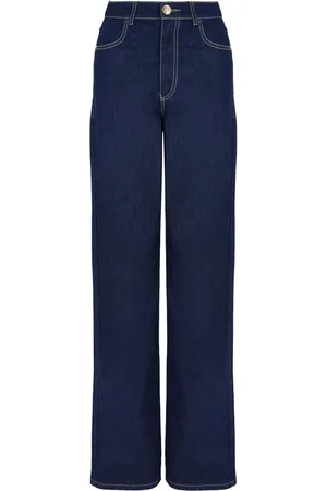 Emporio Armani Jean droit à taille haute