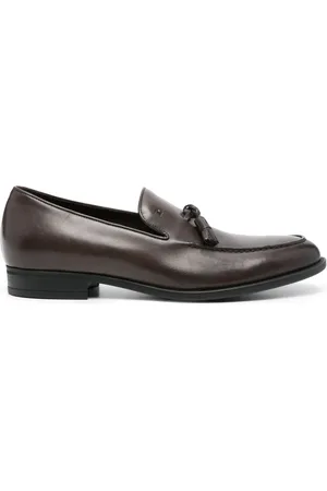 Fratelli Rossetti Mocassins en cuir à glands