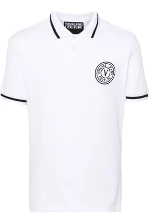 VERSACE Polo à logo V-Emblem