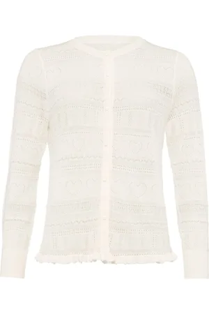 ERES Cardigan en maille ajourée