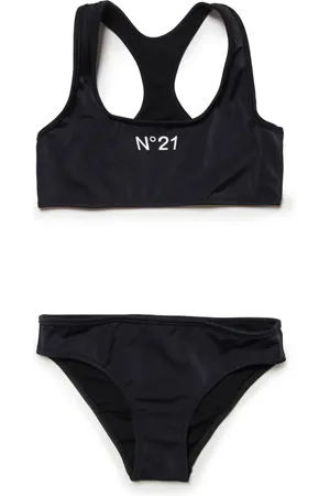 Nº21 Bikini à logo imprimé