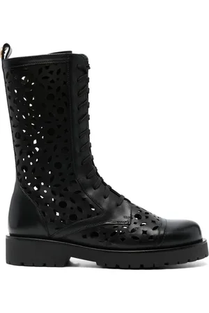 Twin-Set Bottines Anfibio en cuir