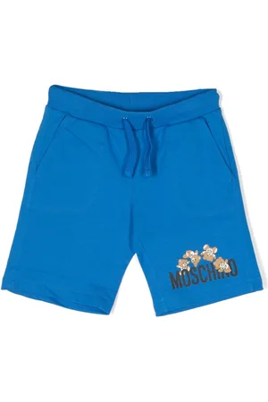 Moschino Short en coton à logo Teddy Bear