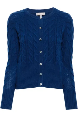 N.PEAL Cardigan torsadé en cachemire