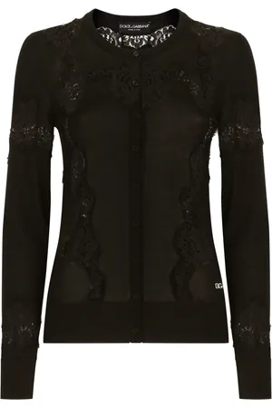 Dolce & Gabbana Cardigan à détail en dentelle