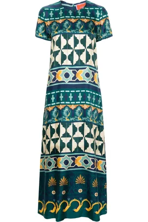 La DoubleJ Robe à imprimé géométrique