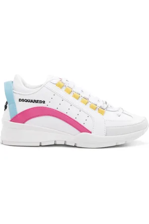 Dsquared2 Baskets en cuir à lacets