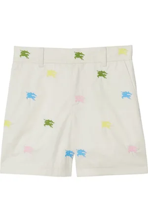 Burberry Short en coton à logo EKD