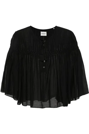 Marant Etoile Blouse Asuka à fines rayures