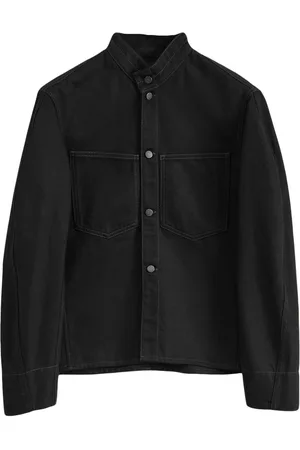 LEMAIRE Veste en jean à design incurvé