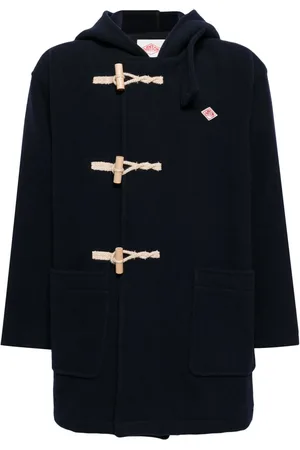DANTON Duffle-coat en laine mélangée