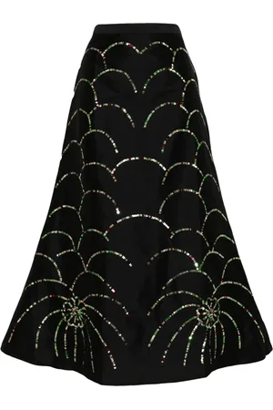 BATSHEVA Jupe évasée Alison à sequins
