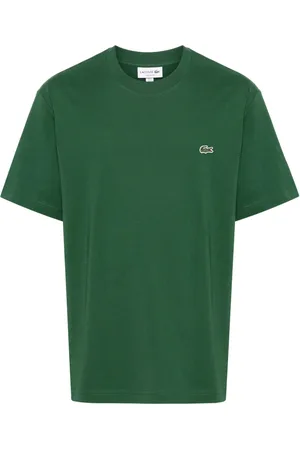 Lacoste T-shirt en coton à patch logo