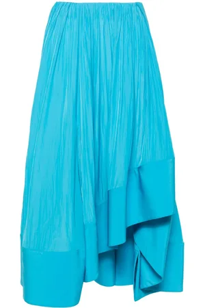 Lanvin Jupe longue à design asymétrique