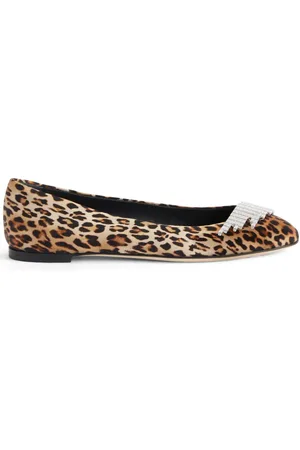 Giuseppe Zanotti Ballerines Iveery à imprimé léopard