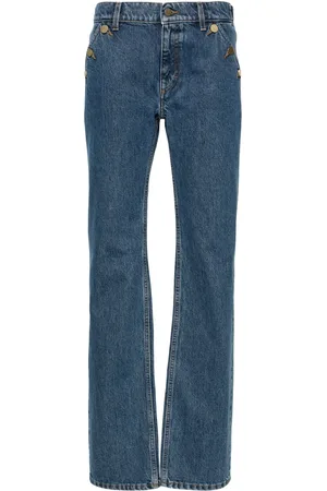 Filippa K Jean droit à taille basse