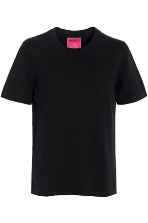 Barrie T-shirt en maille fine à col rond