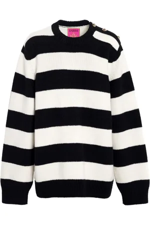 Barrie Pull en maille intarsia à rayures