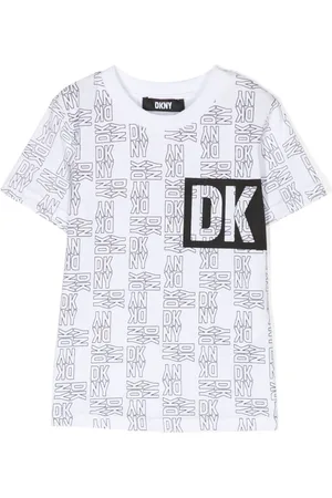 DKNY T-shirt en coton à logo imprimé